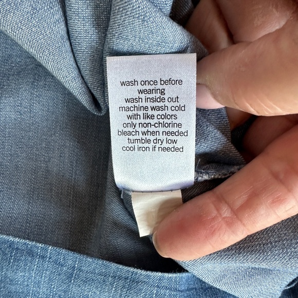 Denim Mini Skirt Size 10 - Picture 8 of 10